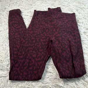 Lululemon Align Pant 28" Formation Camo Dark Adobe Multi